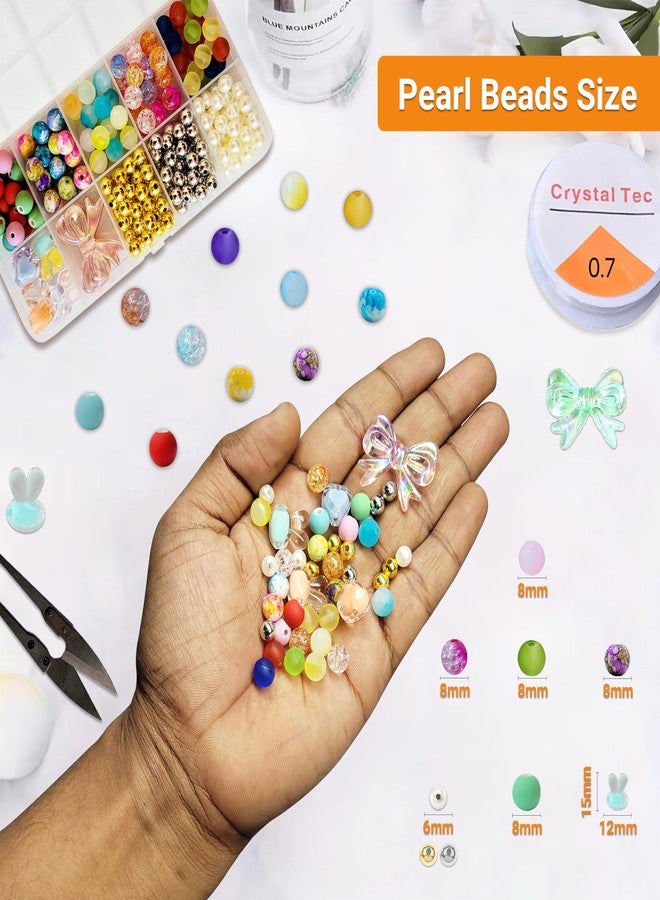 STEMTICS Bracelet Making Kit for Girls Age 5-8 Years Old with Beads and Charms | Stylish Jewellery Birthday Gift Set for Girl Kids 5, 6, 7, 8 Year Old (Bracelet Buddies) - Image 4
