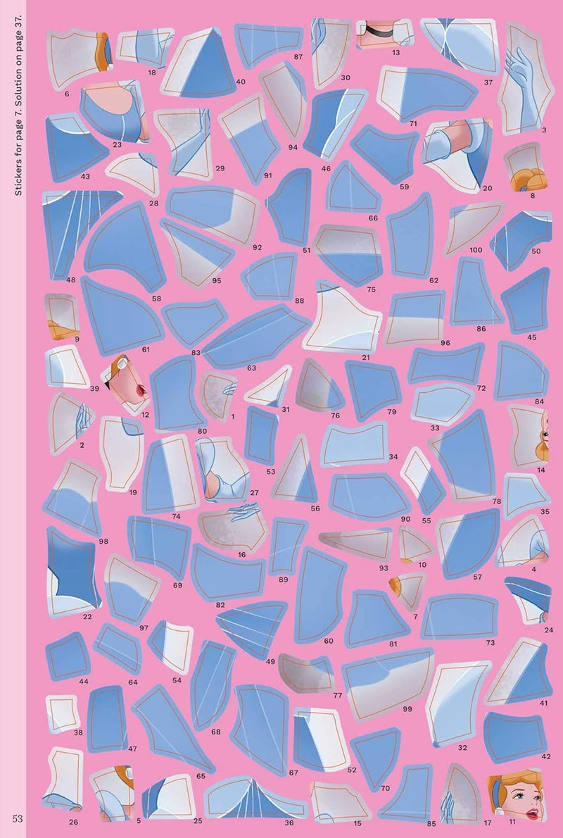 Disney Princess Sticker Art Puzzles  - Image 4