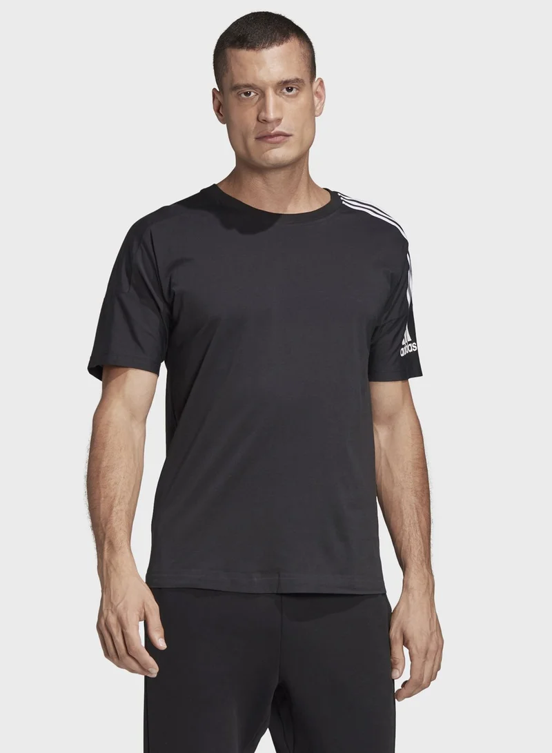 Adidas Z.N.E. 3 Stripe T-Shirt