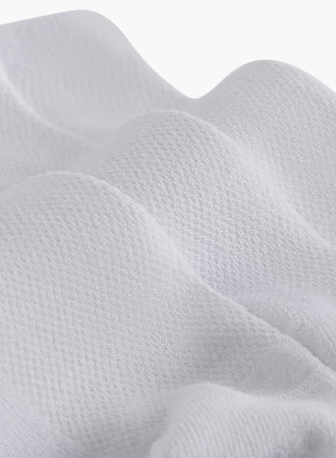 Dash Men's Logo Print Non Terry Ankle Length Socks - Set of 3 - Image 4