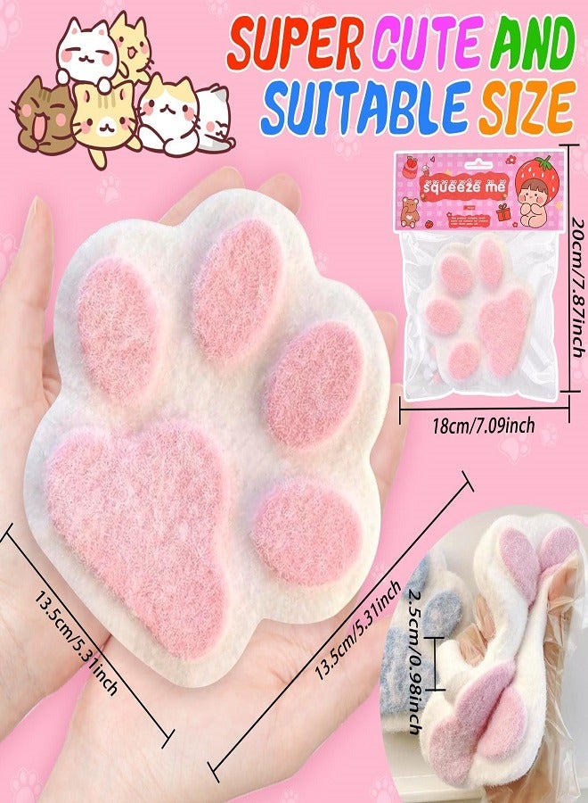 Squishy Big Cat Paw Squishy 5.5 Fidget Toys for Kids and Adults, Soft Cat Paw Squeeze Toys for Stress , Relief Anxiety - Image 2