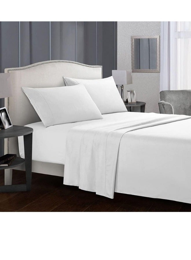 SMART HOME Single sheet, a protective cover to protect the mattress, excellent waterproof, soft and well-ventilated with tight rubber edges up to a height of 30 cm, large queen size 200*120*30 cm - Image 2