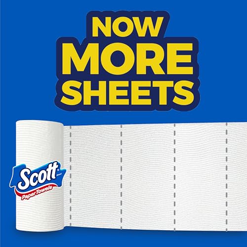 Scott Paper Towels, Choose-A-Sheet, 6 Double Rolls = 12 Regular Rolls (108 Sheets Per Roll) - Image 2