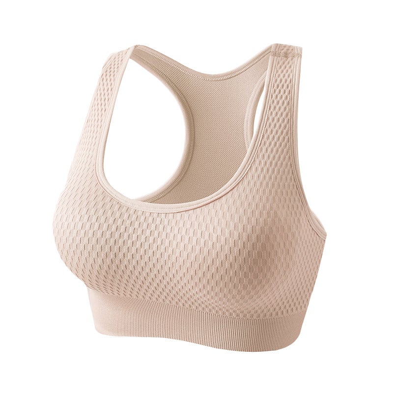 Women's Seamless Sports Bra – Quick-Drying, Breathable, Shock-Proof for Yoga and Fitness - Image 1