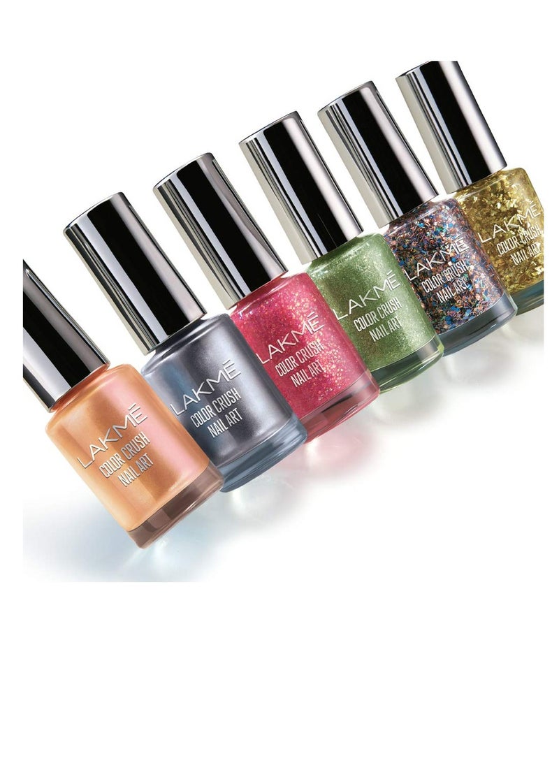 لاكمي كولور كراش طلاء أظافر T3 متعدد الألوان 6 مل - Image 4