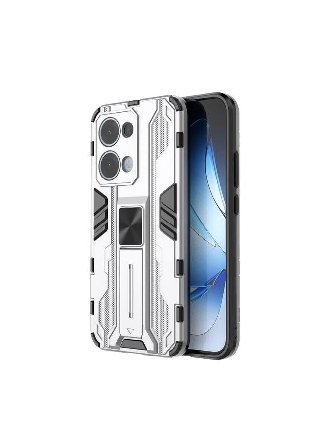 S-TOP Case For OPPO Reno13 5G Global Supersonic PC + TPU Holder Phone Case - Image 1