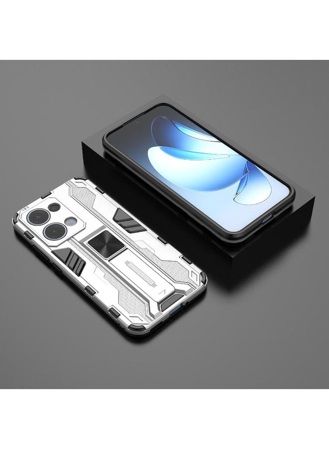 S-TOP Case For OPPO Reno13 5G Global Supersonic PC + TPU Holder Phone Case - Image 2