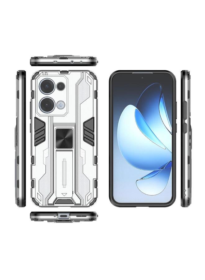 S-TOP Case For OPPO Reno13 5G Global Supersonic PC + TPU Holder Phone Case - Image 3