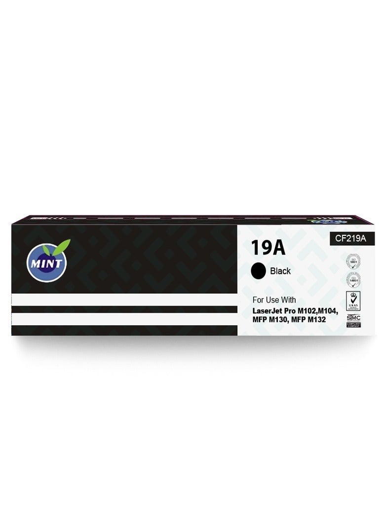 Mint Mint LaserJet Toner 19A-CF219A is compatible with LaserJet Pro MFP M130a, LaserJet Pro MFP M130nw, LaserJet Pro MFP M130fn, LaserJet Pro MFP M130fw, LaserJet Pro M102a, LaserJet Pro M102w - Image 1