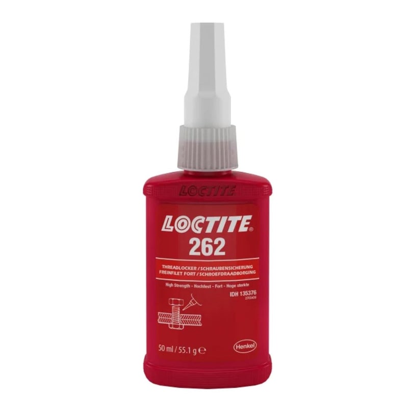 LOCTITE 262 Threadlocker Permanent-Grade Adhesive - 50 mL