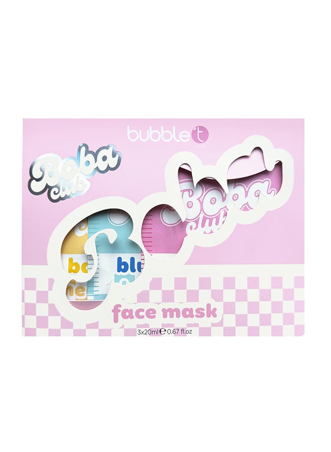 Bubble T Boba Face Mask Gift Set - Image 1