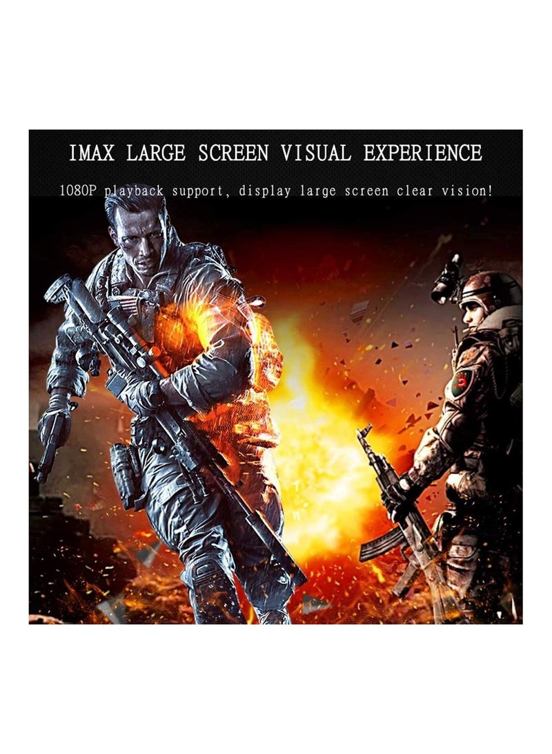 YG530 LED Projector with Multi-screen Speaker 1000 Lumens Android WIFI 1080P VGA Video Audio Digital Media Movie Home Theatre  - Image 5