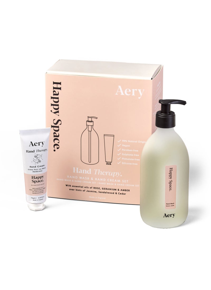 Aery Living Aery Living Happy Space Hand Therapy Gift Set 500ml Soap & 75ml Hand Cream  - Image 4