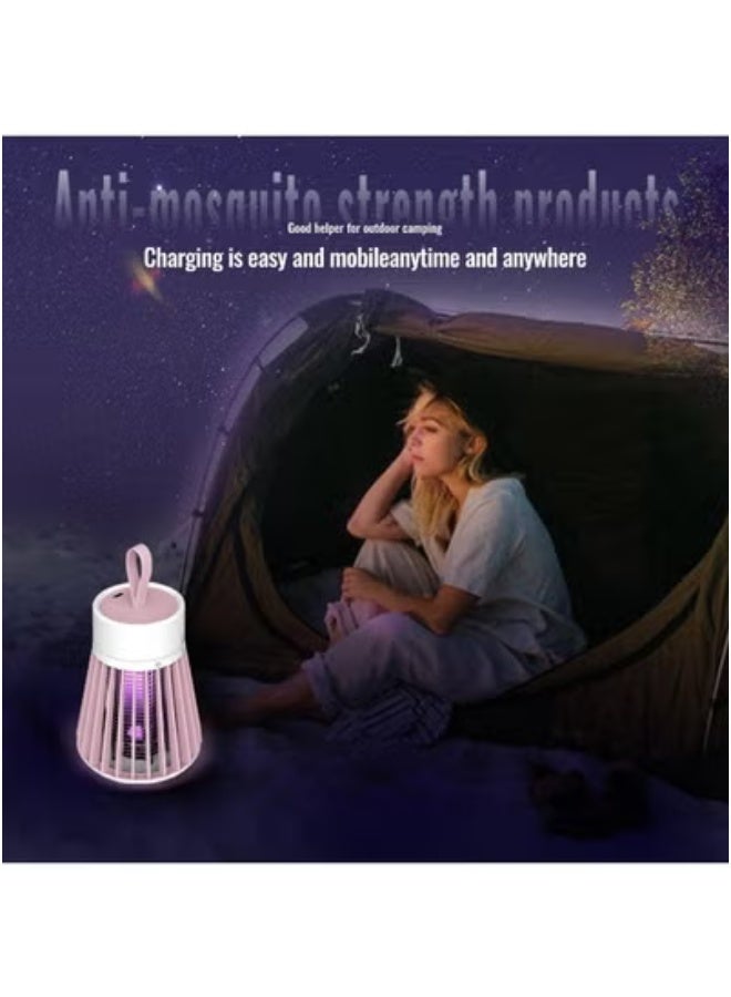 TIGER Electric Bug Zapper Bulk Rechargeable Mosquito Killer | Portable Outdoor Fly Zapper & Mosquito Trap with USB Charging | Insect Killer Lamp with Hanging Loop for Home, Camping & Outdoor Use | Safe and Effective Pest Control Device  - Image 2