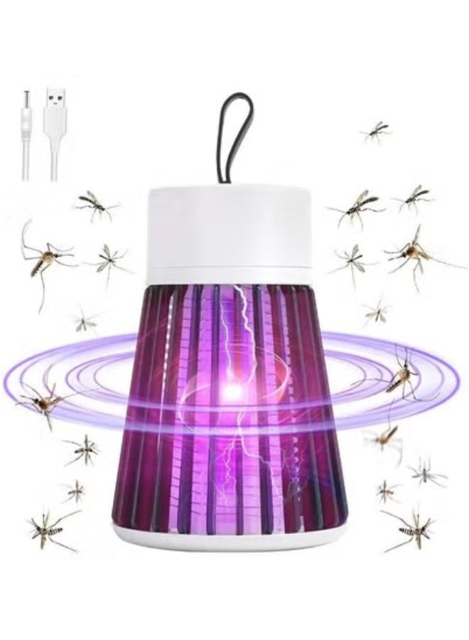 TIGER Electric Bug Zapper Bulk Rechargeable Mosquito Killer | Portable Outdoor Fly Zapper & Mosquito Trap with USB Charging | Insect Killer Lamp with Hanging Loop for Home, Camping & Outdoor Use | Safe and Effective Pest Control Device  - Image 4