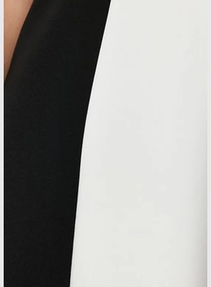 trendyol Color Block Midi Dress