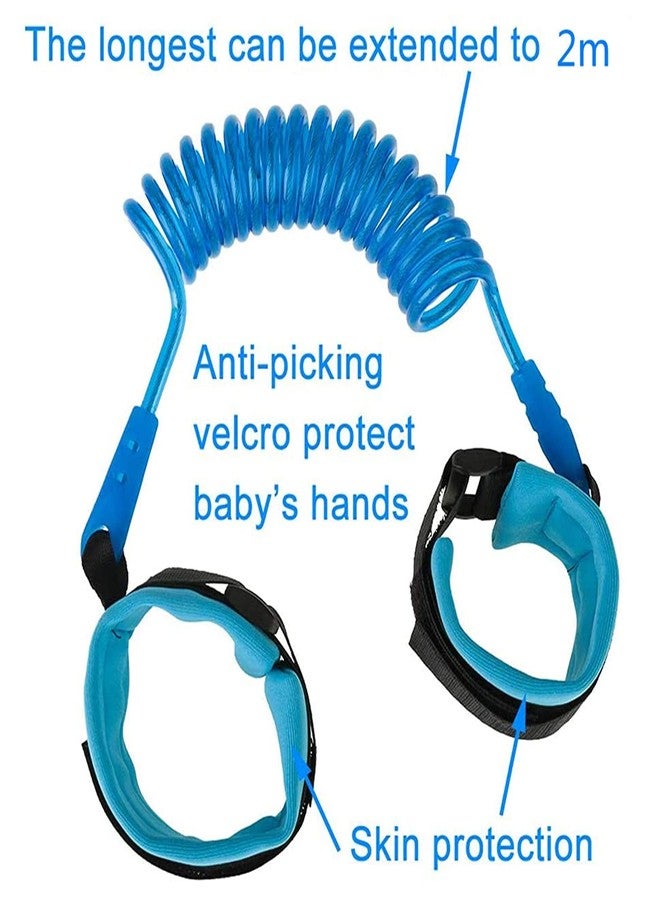 Credly Child Safety Lock Baby Anti Lost Wrist Link Harness Strap Rope Leash Walking Hand Belt Band Wristband for Toddlers Children - 1 Pcs - Image 2