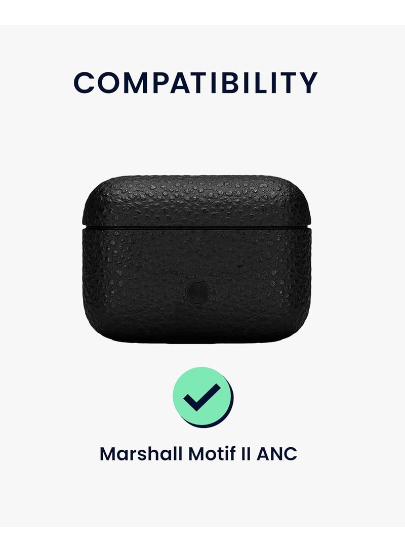 Silicone Cover Compatible with Marshall Minor II - Comes with rope and hook & cleaning pen - Black - Image 2