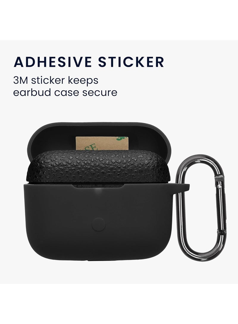 Silicone Cover Compatible with Marshall Minor II - Comes with rope and hook & cleaning pen - Black - Image 3