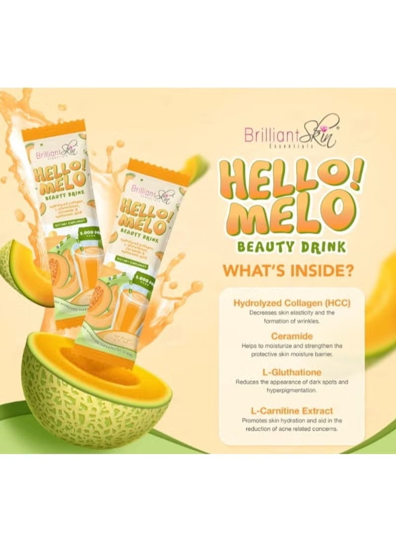 مرحبا حبيبتي مشروب هيلو هو مكمل غذائي مصمم لدعم جمال البشرة من الداخل، وله فوائد عديدة على الجسم. 10 أكياس - Image 3