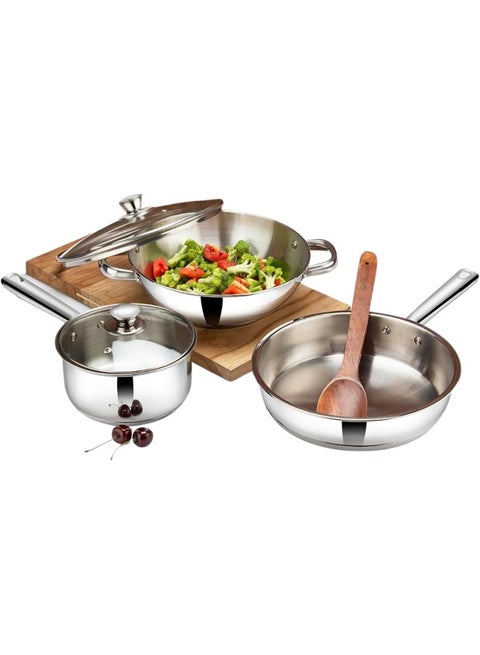 Vinod Modena Stainless Steel Cookware Set of 5
