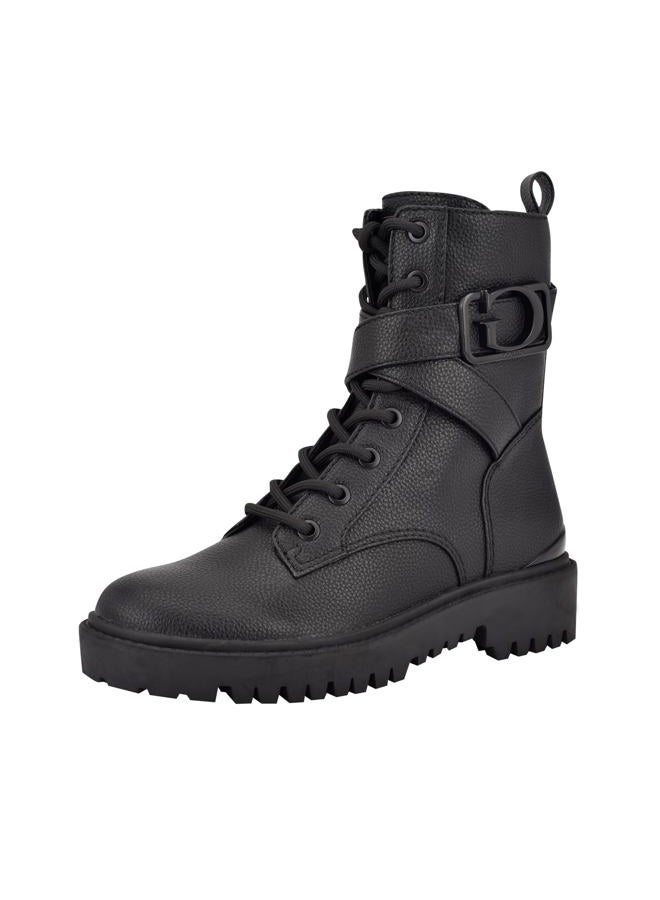 Women's Orana Combat Boot, Black, 3 UK