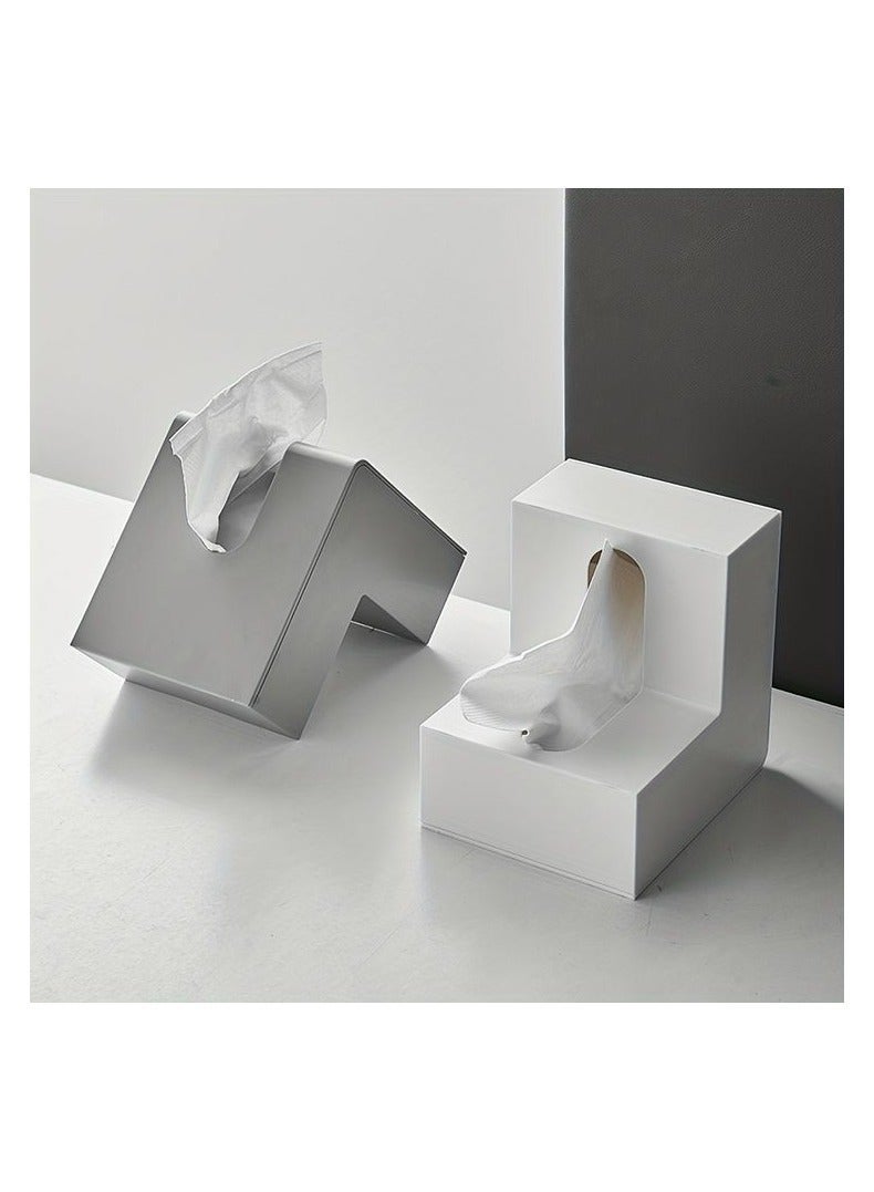 Creative L-Shaped Tissue Box - Image 3