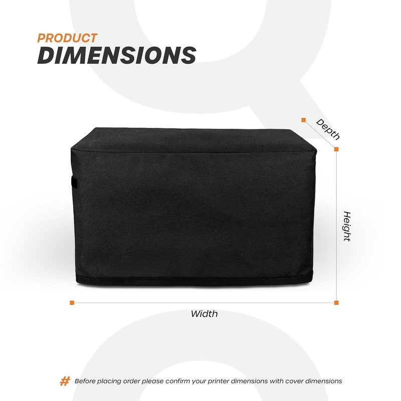 Cranique Dust Proof Printer Cover for Epson EcoTank L3150 / L3110 (Black) - Image 5
