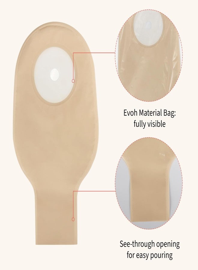DERAYMI 30 PCS Colostomy Bags, DERAYMI One Piece Ostomy Bag,15mm-65mm Ostomy Supplies, Cut to Fit, Ostomy Drainable Pouch - Image 4