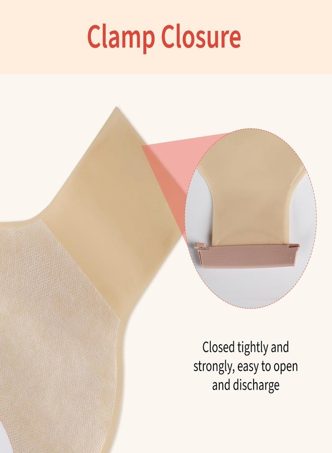 DERAYMI 30 PCS Colostomy Bags, DERAYMI One Piece Ostomy Bag,15mm-65mm Ostomy Supplies, Cut to Fit, Ostomy Drainable Pouch - Image 5