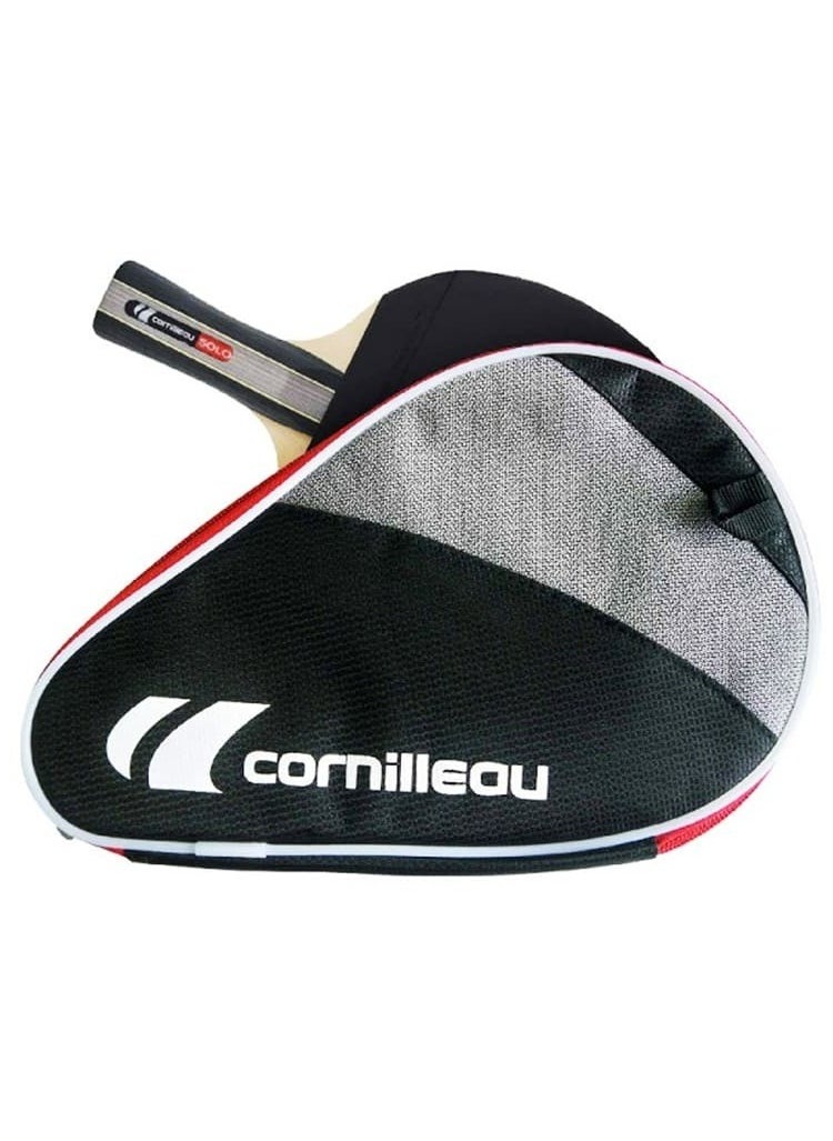 CORNILLEAU Sport Pack Solo – 1 Lightweight Table Tennis Bat With Smooth Rubber, Ergonomic Handle, Protective Cover, Ideal For Beginners & Casual Play  - Image 2