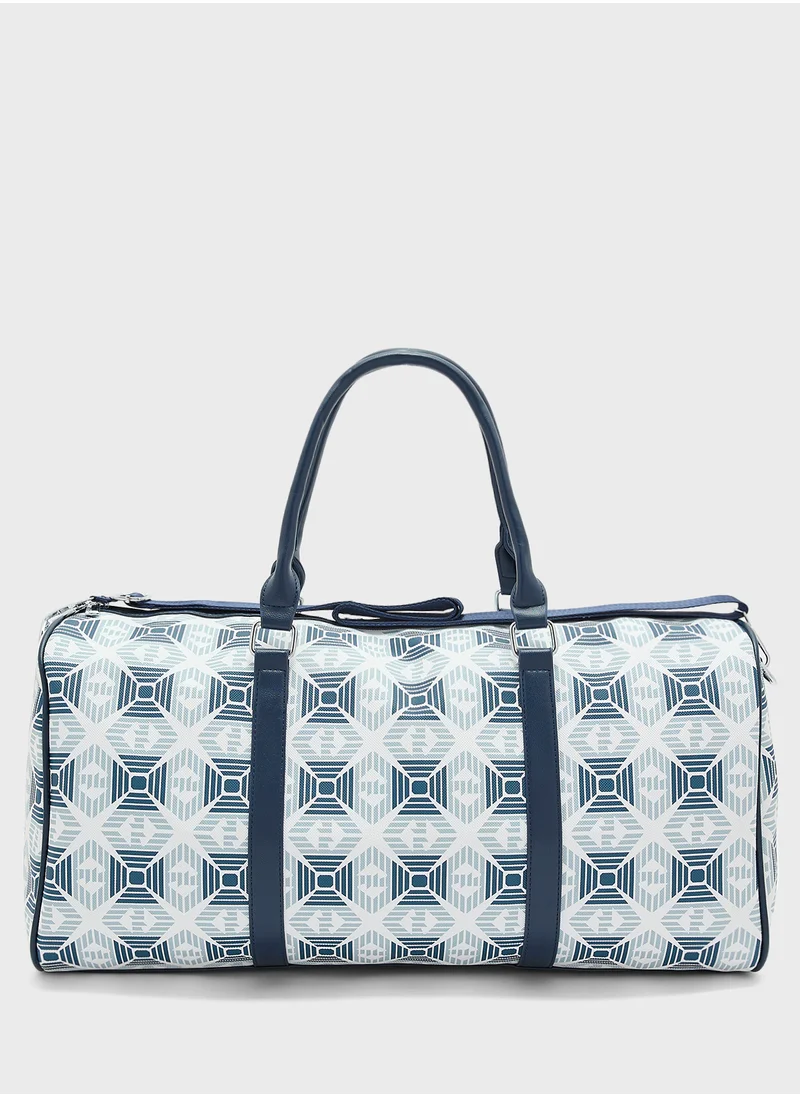 Seventy Five Printed Casual Duffle Bag