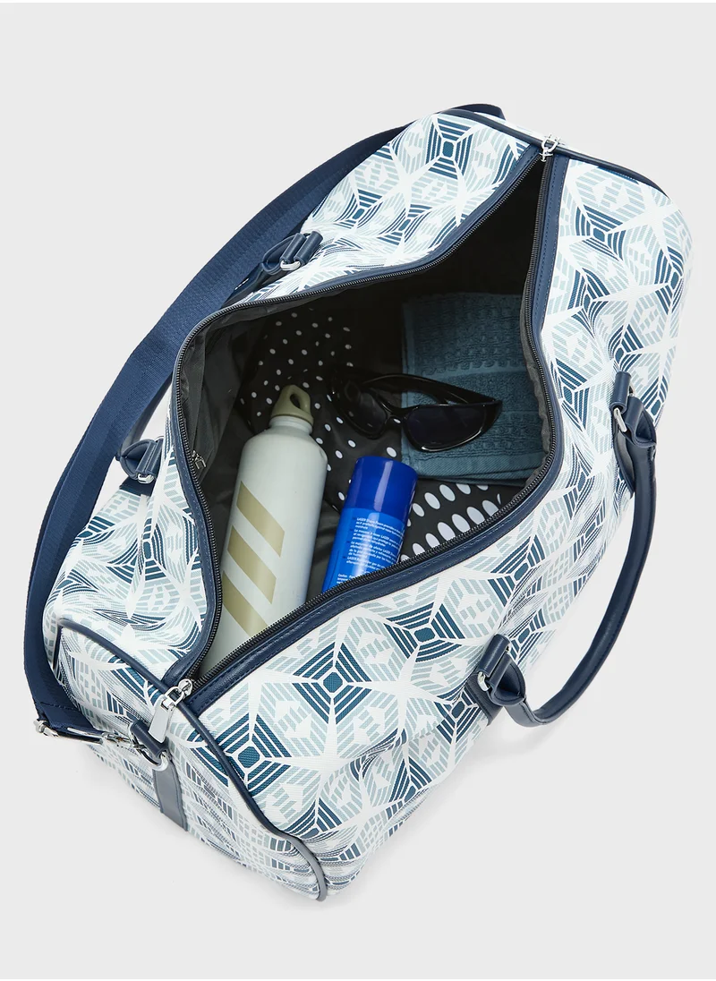 سفنتي فايف Printed Casual Duffle Bag