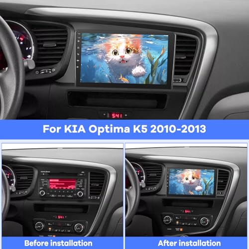 EKAT 264G Car Radio for KIA Optima K5 20102013 9 inch Android 13 Touch Screen KIA K5 Stereo CarplayAndroid AutoHiFi AudioSWCBluetooth25D Screen - Image 3