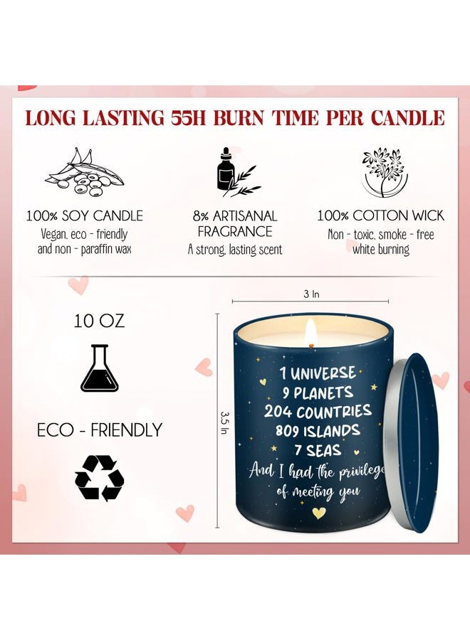 OASSIE Gifts for Women, Men - Valentines Day, Mothers Day, Father's Day, Christmas, Birthday Gifts for Him, Her, Friend, Anniversary Couple Gifts for Him, Her - Vanilla Lavender Scented Candles 10 Oz - Image 3