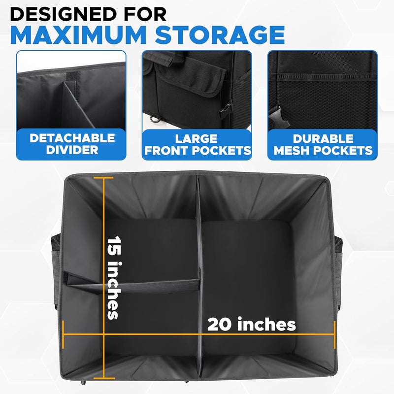EcoNour Collapsible Trunk Organizer for Car - Image 3