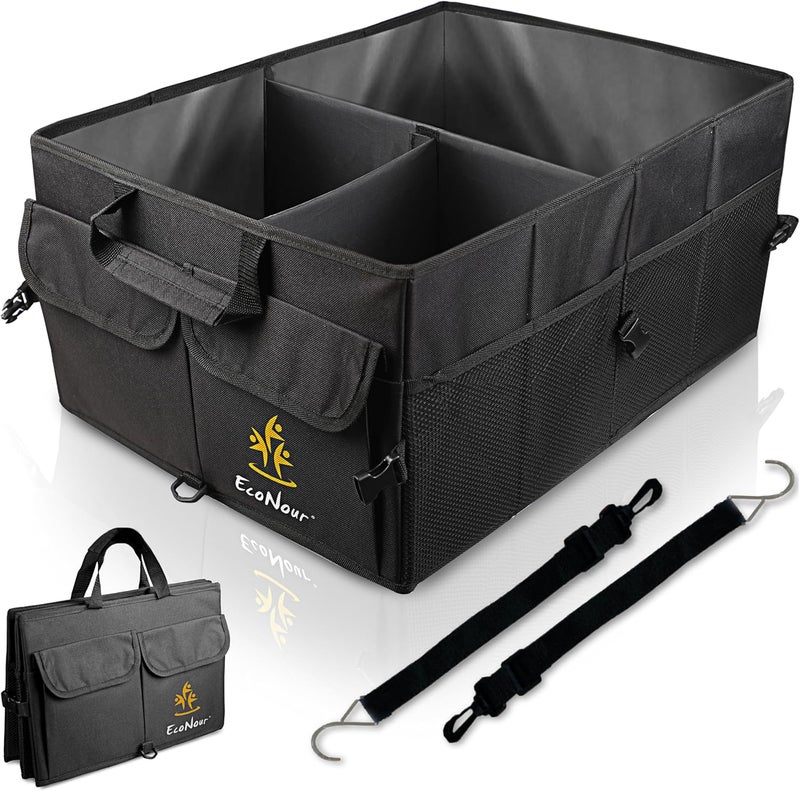 EcoNour Collapsible Trunk Organizer for Car - Image 1