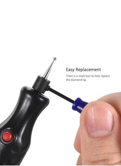Loquat Cordless Electric Micro Engraving Pen Black  - Image 5