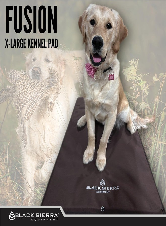 Black Sierra Equipment Black Sierra Extra Large Dog Kennel Pad, 1 Inch Thick Padding Measures 32" x 22", Water Resistant Crate Cushion for Hunting or Travel, Durable and Slip Resistant Pet Bedding Mat - Image 3