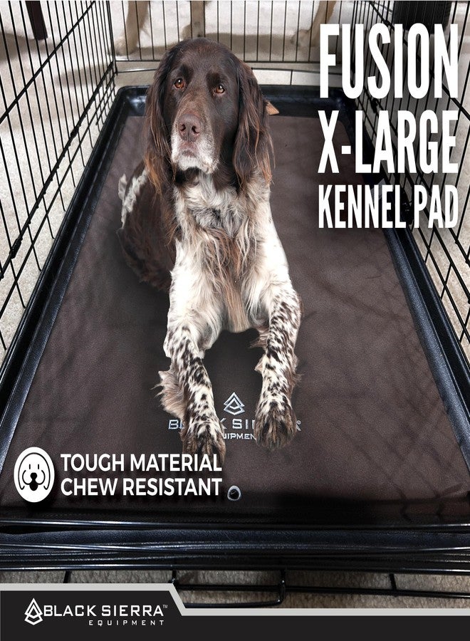 Black Sierra Equipment Black Sierra Extra Large Dog Kennel Pad, 1 Inch Thick Padding Measures 32" x 22", Water Resistant Crate Cushion for Hunting or Travel, Durable and Slip Resistant Pet Bedding Mat - Image 5