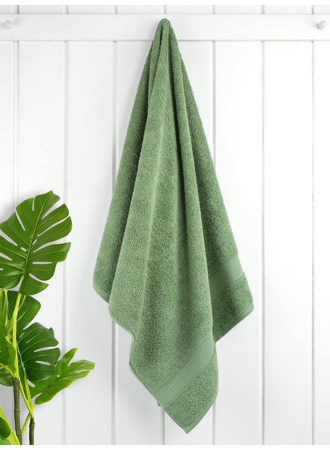 Cotton Paradise Cotton Paradise 100% Cotton 4 Piece Bath Towels for Bathroom  - Image 2