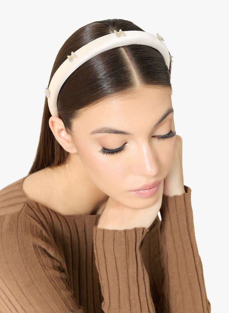 خزانة طوق شعر مزين بفراشة مرصعة بالماس - Image 4