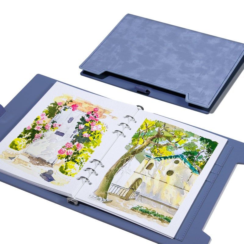 Lightwish Watercolor Sketchbook100 Cotton Acid Free Watercolor Journal300gsm140lb Cold Press Watercolor Paper for ArtistsAdultsStudents20 Sheets925 63 Inches