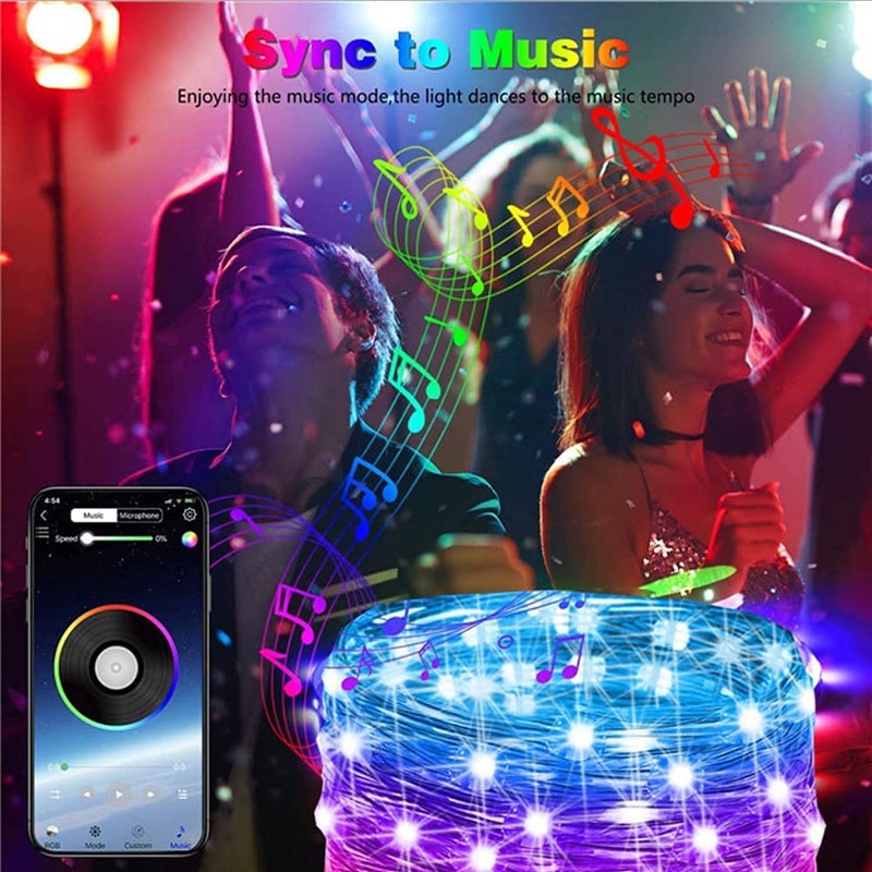 SUVEUS Trampoline Lights, Waterproof LED Lights for 16Ft 15Ft 14Ft 12Ft 10Ft Trampoline, 16 Colors Change with Remote and App Control, Sync up to Music, Super Bright for Kids to Play at Night - Image 3