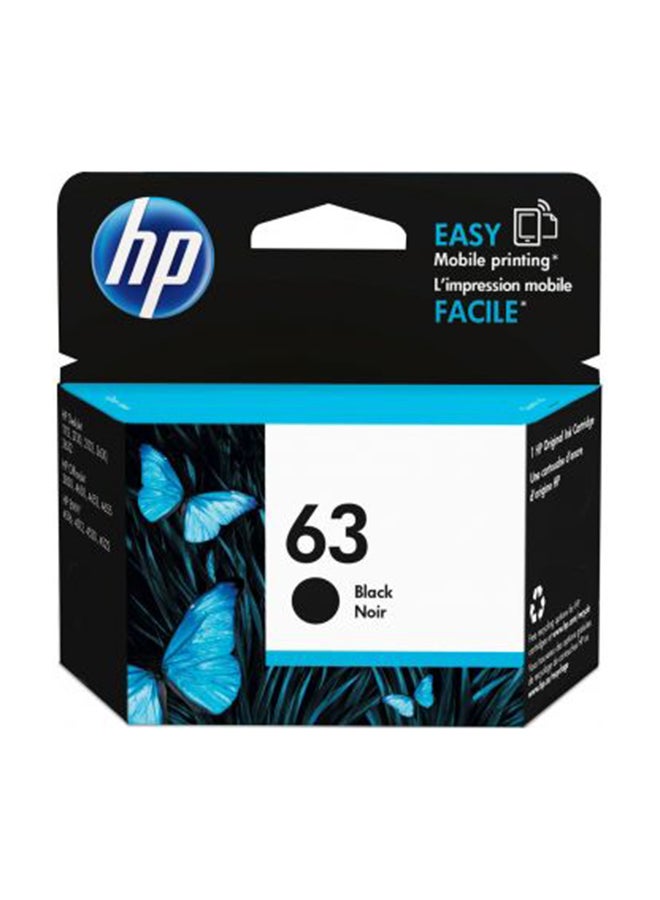 HP خرطوشة حبر 63 أسود - Image 2