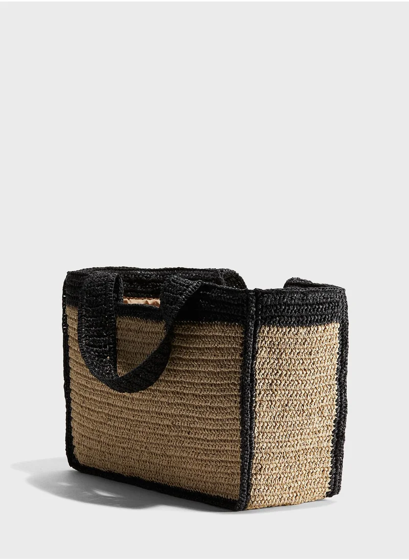 اتش اند ام Straw Shopper