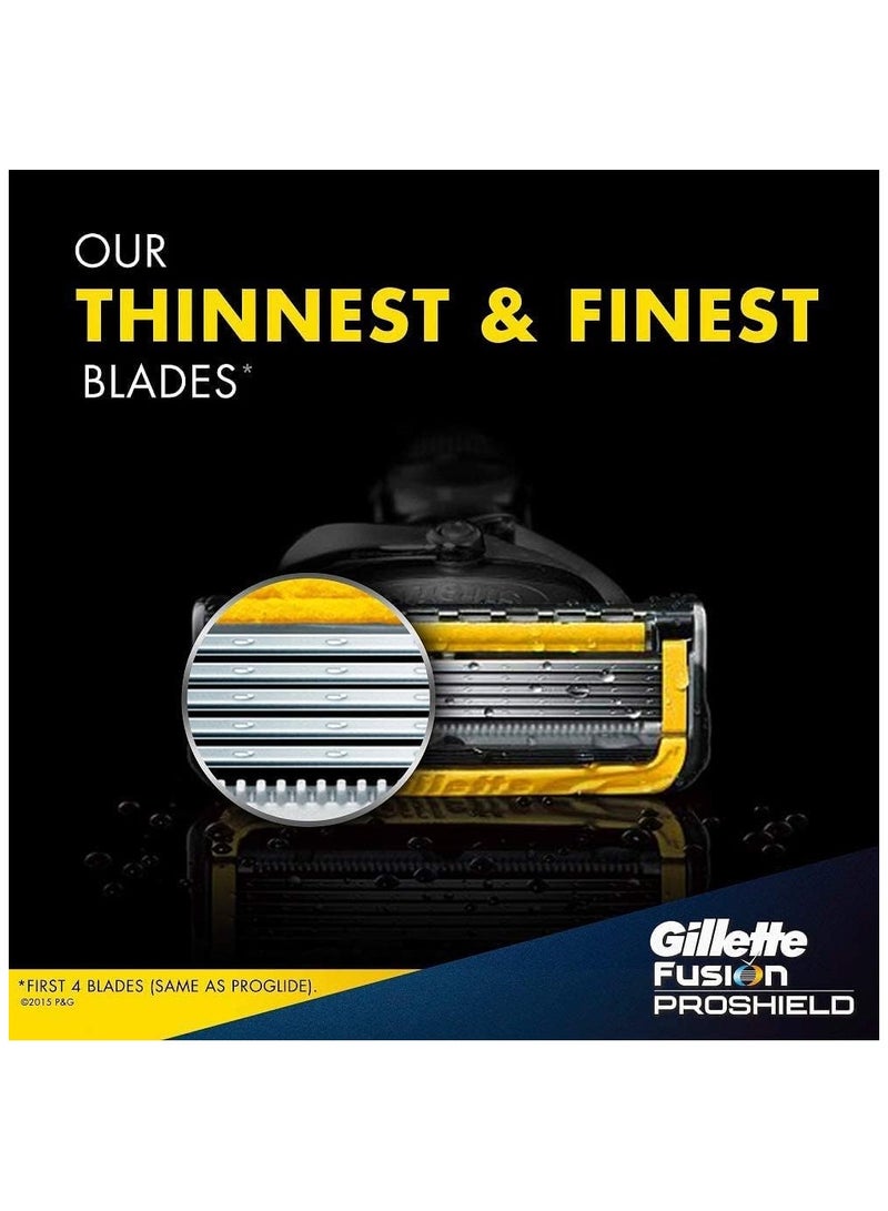 جيليت ماكينة حلاقة فيوجن بروشيلد + شفرتين - Image 3