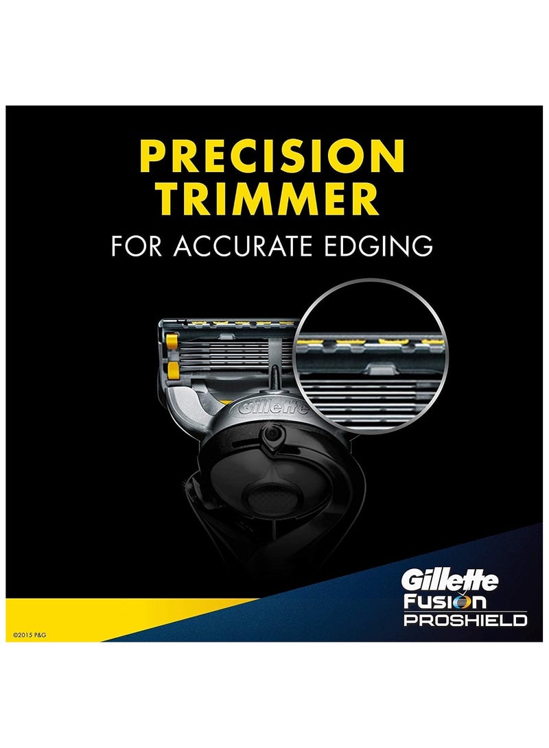 جيليت ماكينة حلاقة فيوجن بروشيلد + شفرتين - Image 2