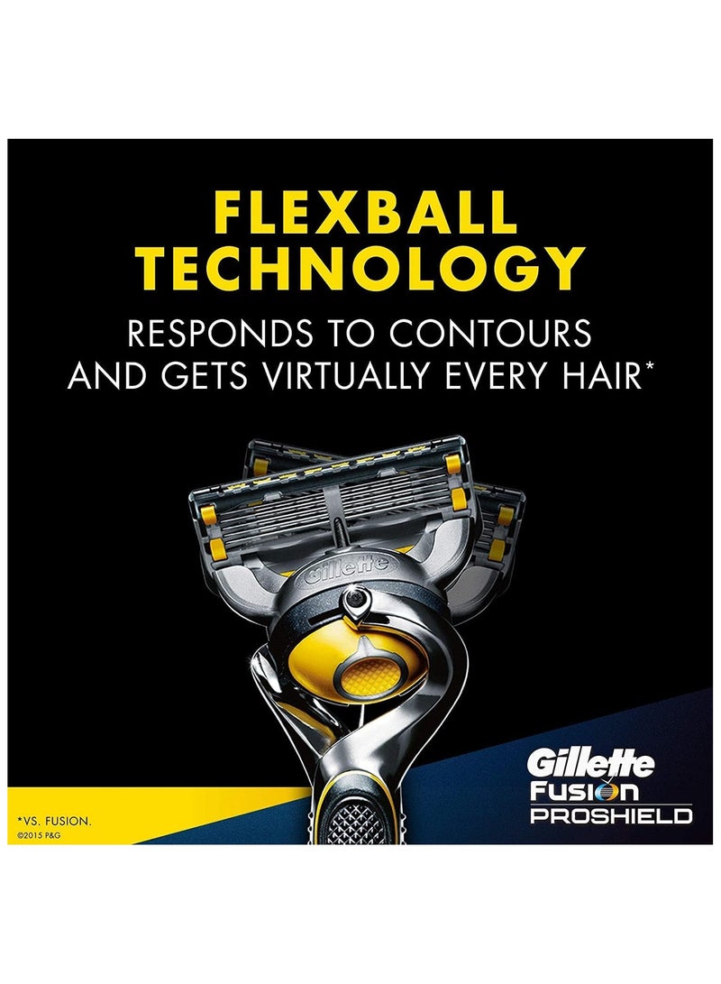 جيليت ماكينة حلاقة فيوجن بروشيلد + شفرتين - Image 5