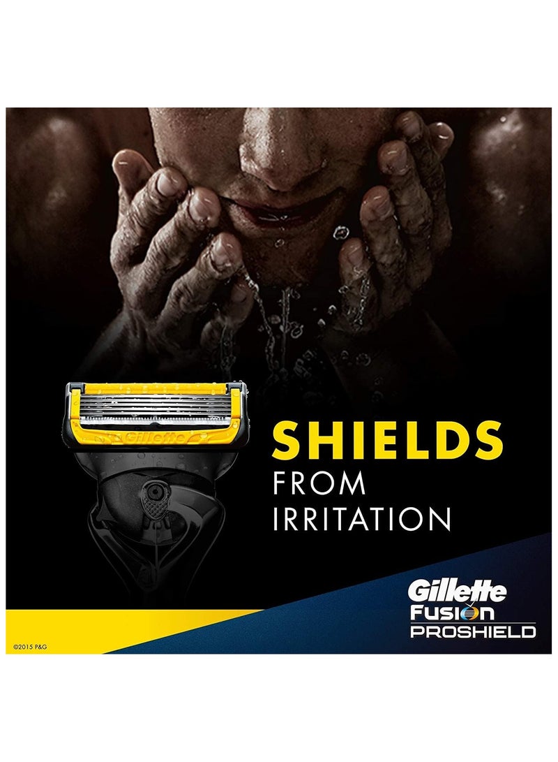 جيليت ماكينة حلاقة فيوجن بروشيلد + شفرتين - Image 4